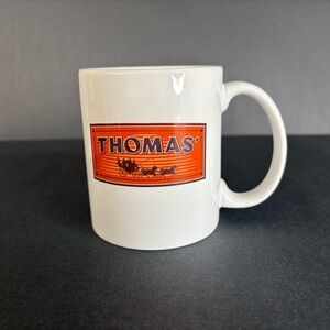 White Thomas I Love Bagels Mug Ceramic Cottagecore Grandmacore Rustic Country